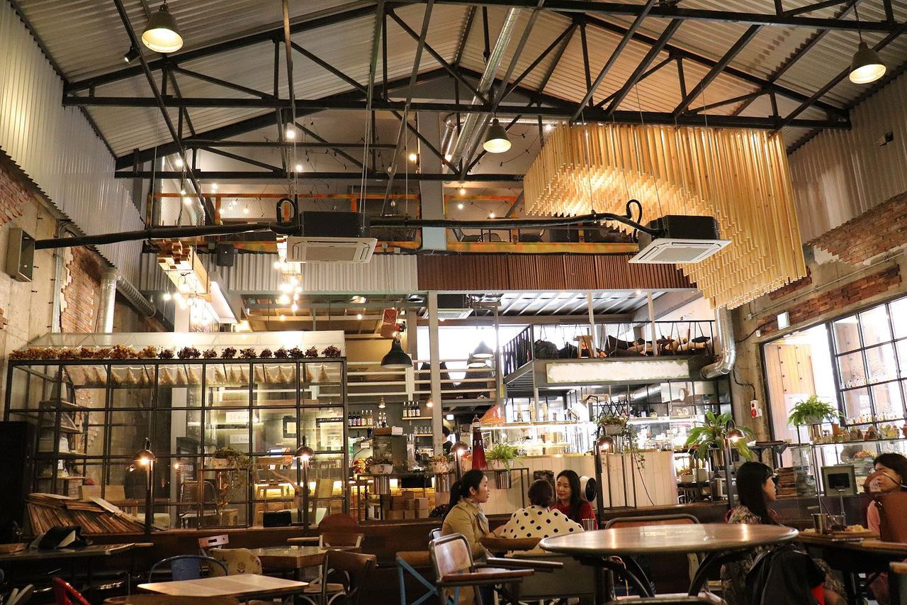 プサンカフェ、韓国カフェ、美味しいお店、オシャレなカフェ、デザートカフェ、ソミョンカフェ、工場カフェ、ヴィンテージ38、VINTAGE38