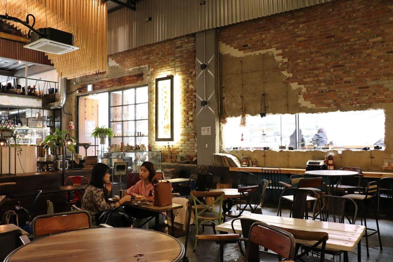 プサンカフェ、韓国カフェ、美味しいお店、オシャレなカフェ、デザートカフェ、ソミョンカフェ、工場カフェ、ヴィンテージ38、VINTAGE38
