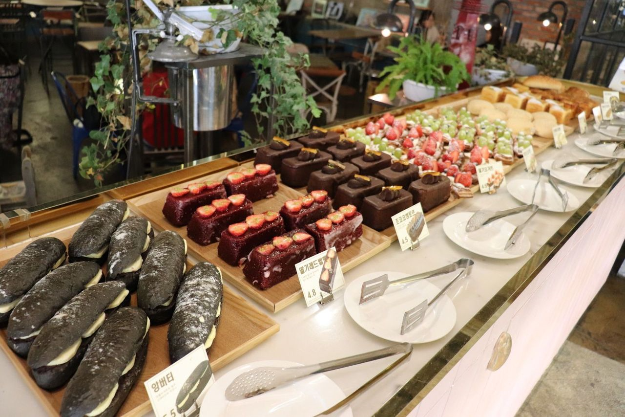 プサンカフェ、韓国カフェ、美味しいお店、オシャレなカフェ、デザートカフェ、ソミョンカフェ、工場カフェ、ヴィンテージ38、VINTAGE38