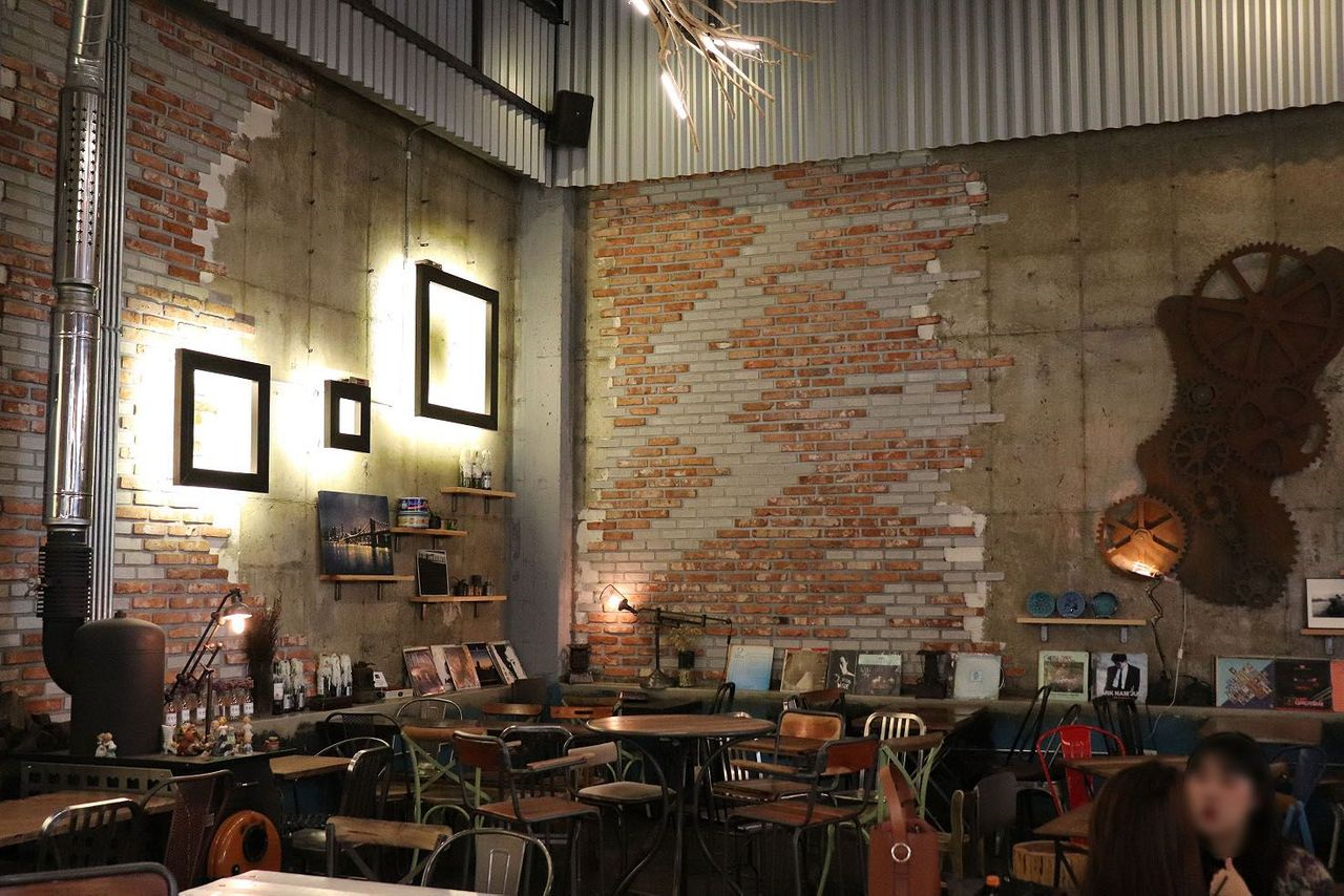 プサンカフェ、韓国カフェ、美味しいお店、オシャレなカフェ、デザートカフェ、ソミョンカフェ、工場カフェ、ヴィンテージ38、VINTAGE38