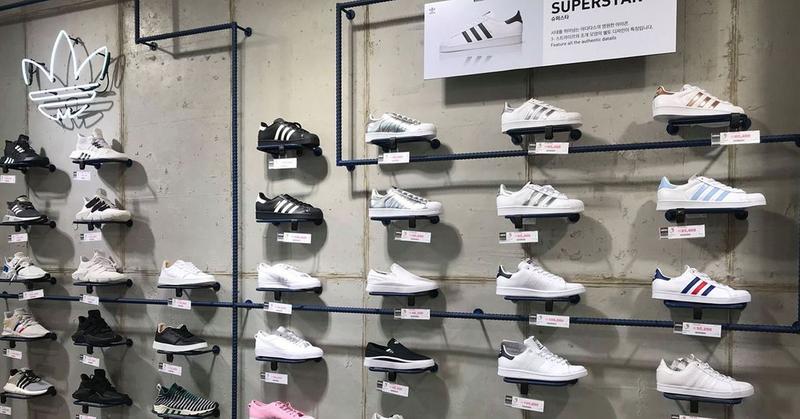 Adidas cheap store myeongdong