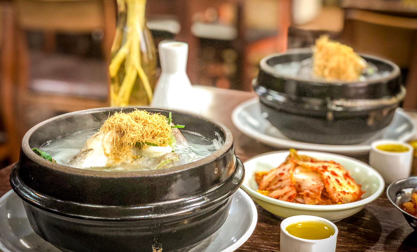 明洞 グルメ店|百済参鶏湯