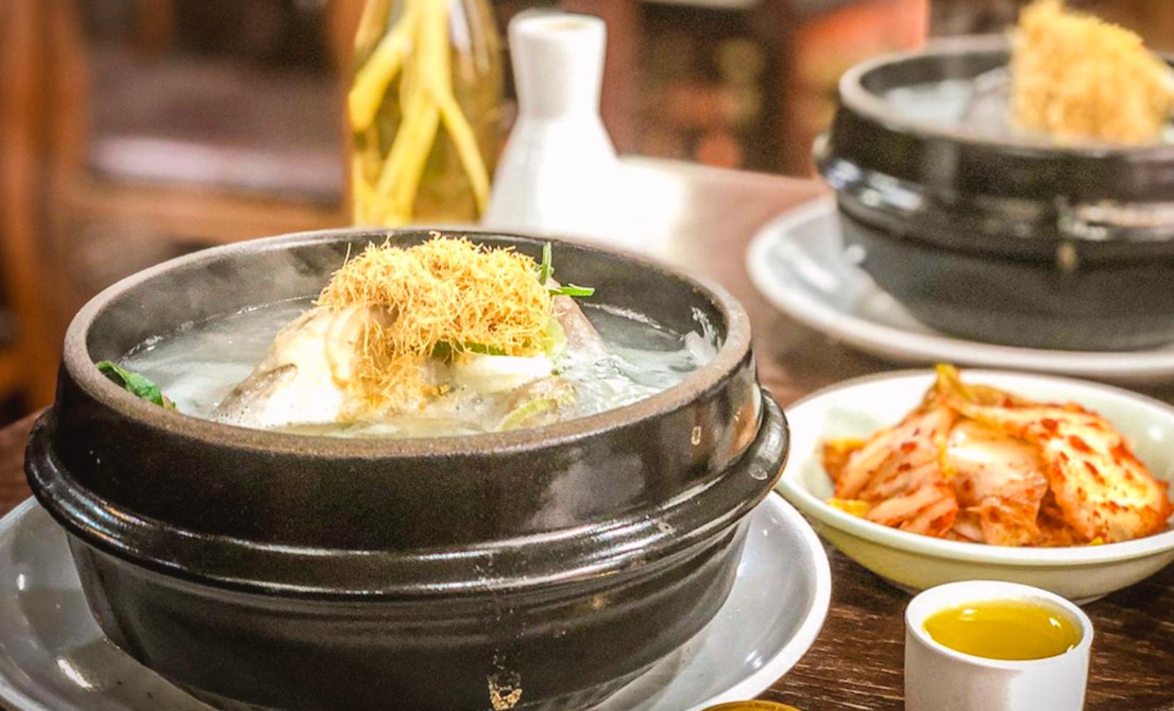 Baekje Samgyetang: Nhà hàng canh gà hầm sâm nổi tiếng nhất ở Myeongdong