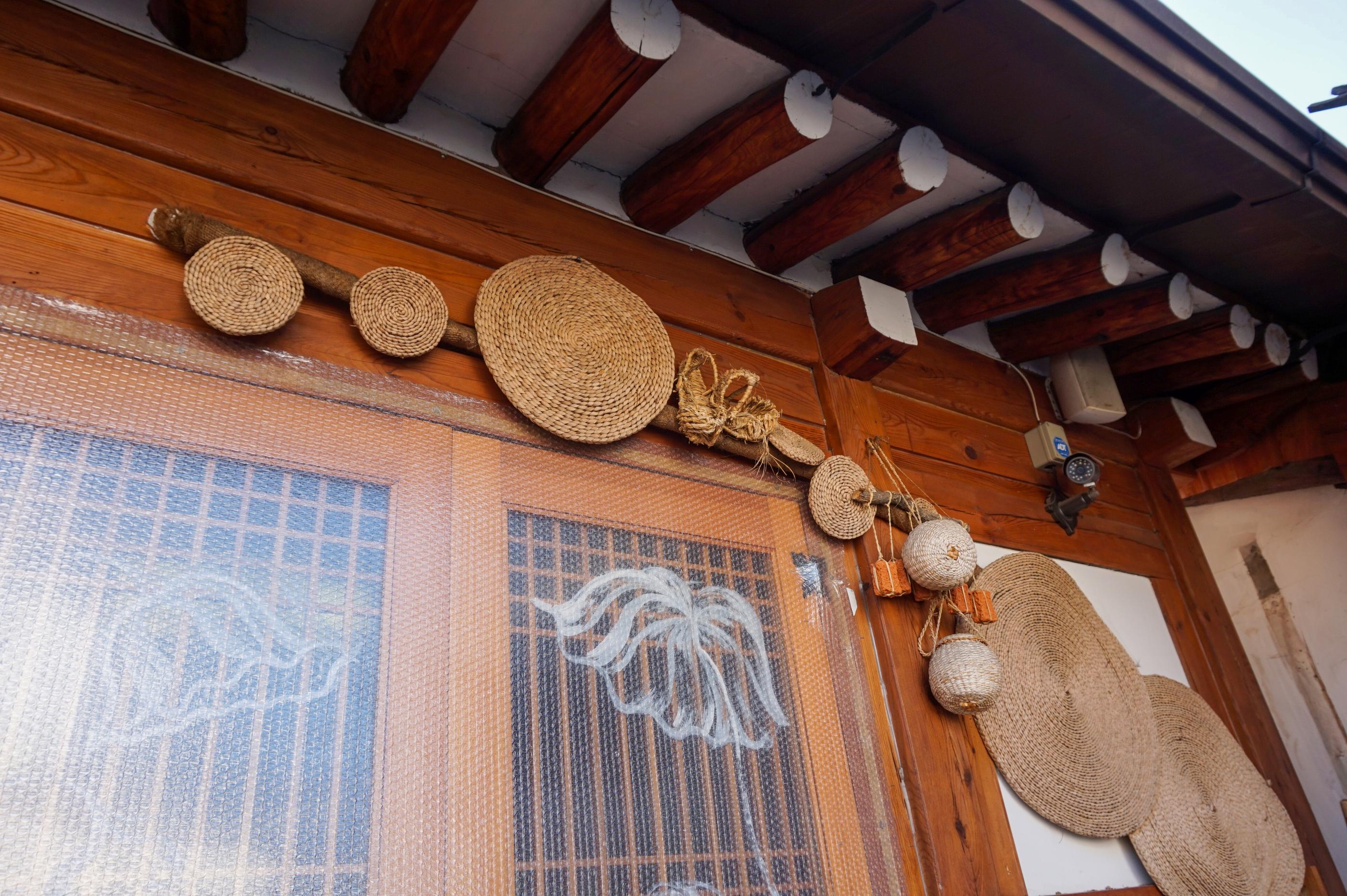 Korean food for vegetarians! Temple food inside a beautiful hanok restaurant.