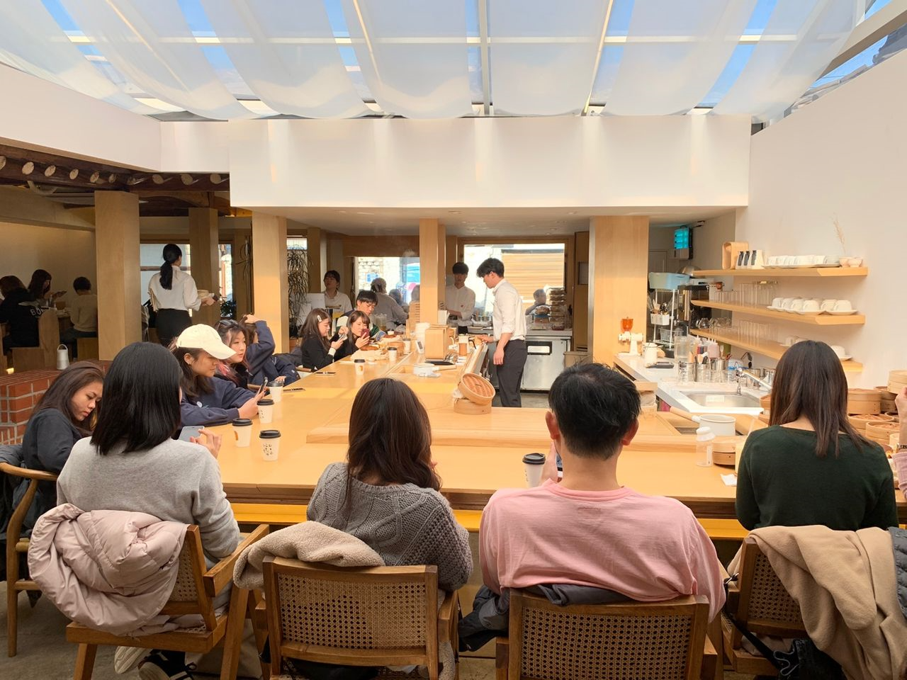 ソウルカフェ、韓国カフェ、デザートカフェ、イクソンドンカフェ、蒸しトースト、ミルトースト