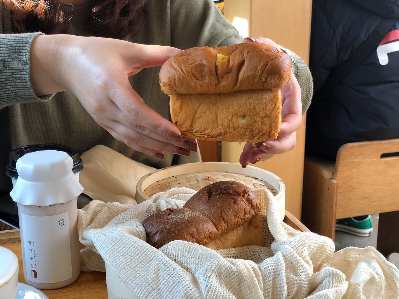 ソウルカフェ、韓国カフェ、デザートカフェ、イクソンドンカフェ、蒸しトースト、ミルトースト