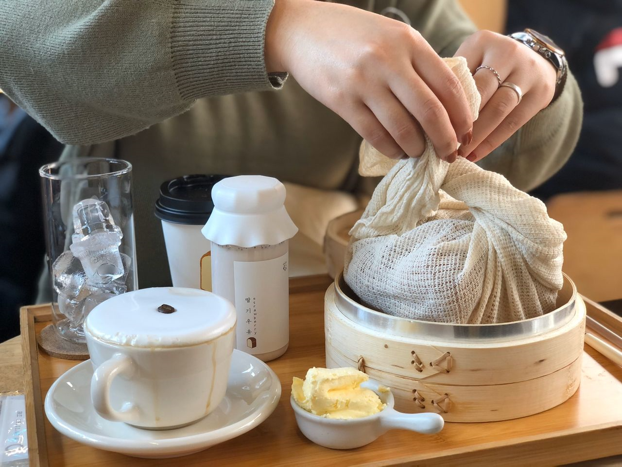 ソウルカフェ、韓国カフェ、デザートカフェ、イクソンドンカフェ、蒸しトースト、ミルトースト