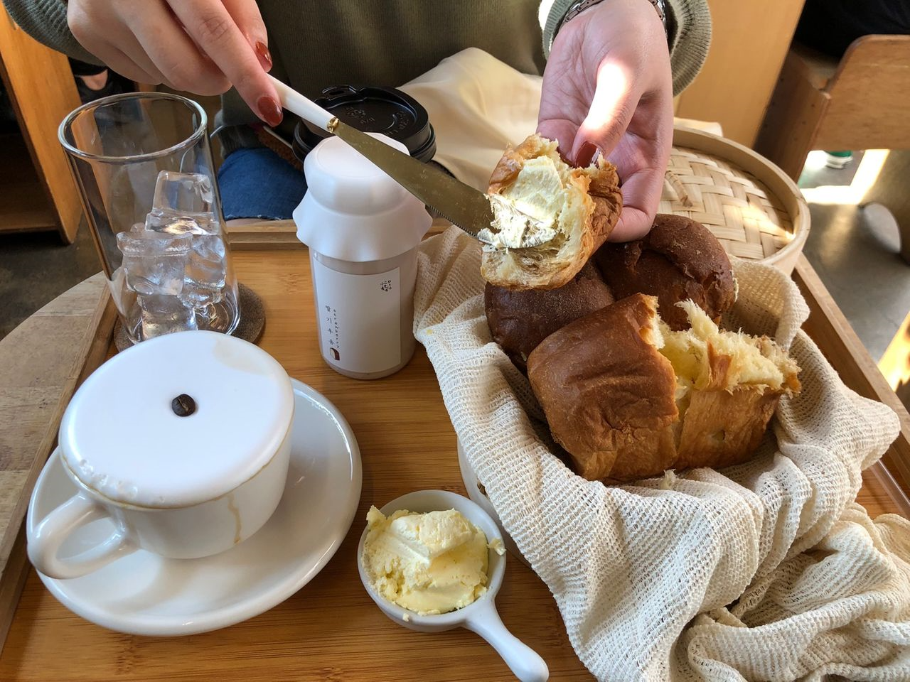 ソウルカフェ、韓国カフェ、デザートカフェ、イクソンドンカフェ、蒸しトースト、ミルトースト