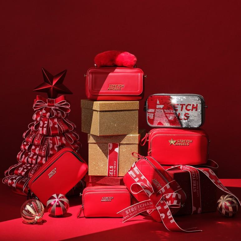 Check out Stretch Angels Holiday Edition bags, perfect for end-of-the-year gifts!
