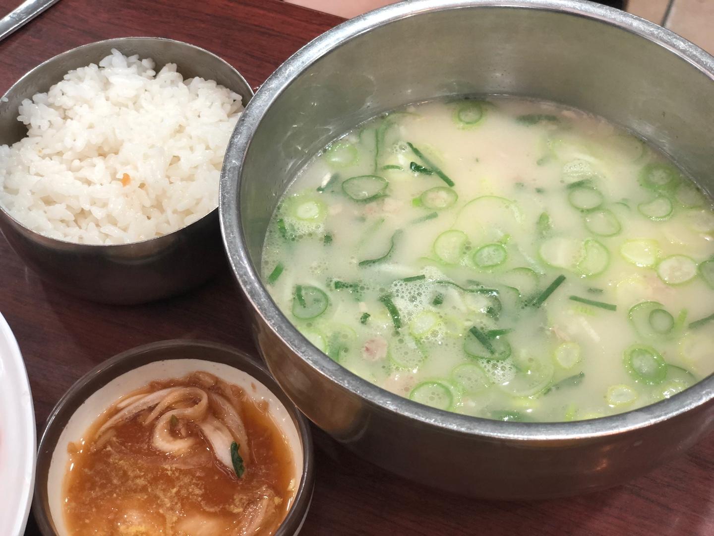 明洞神仙雪濃湯