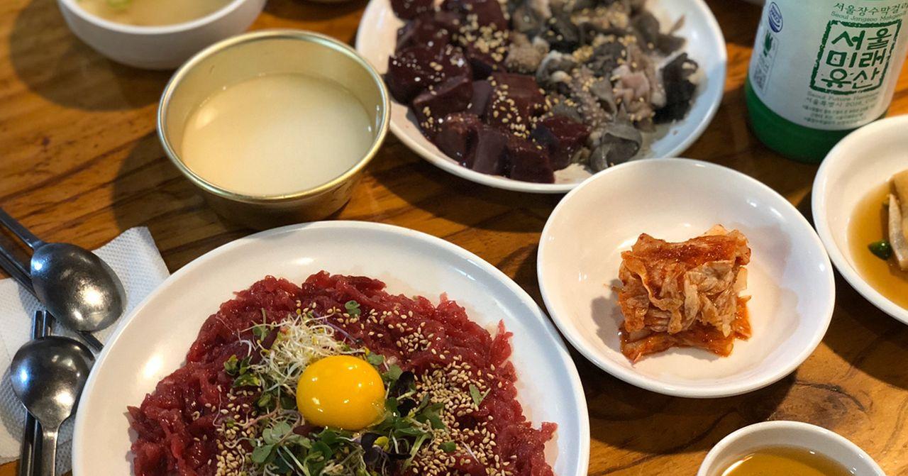 廣藏市場「晉州肉膾」探訪