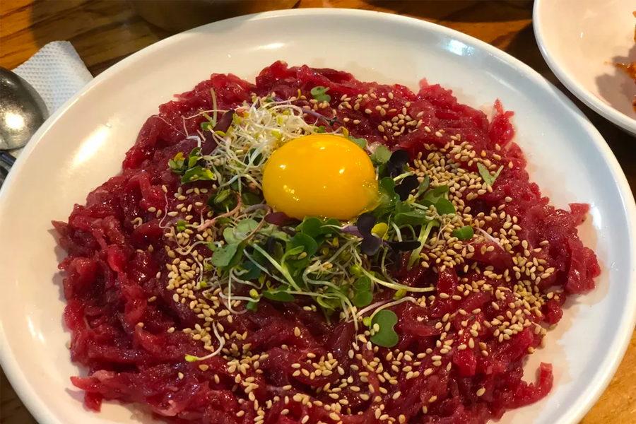 廣藏市場 美食 生牛肉