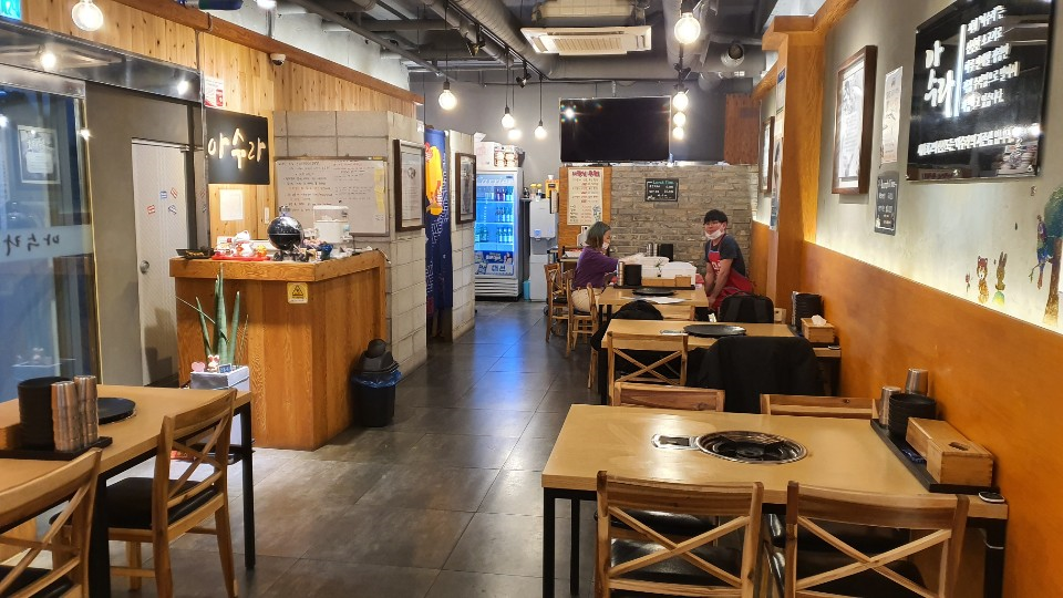 プサン美味しいお店、韓国美味しいお店、ナンポ洞美味しいお店、韓国焼き肉、プサン焼き肉、アスラ 、アスラナンポ店