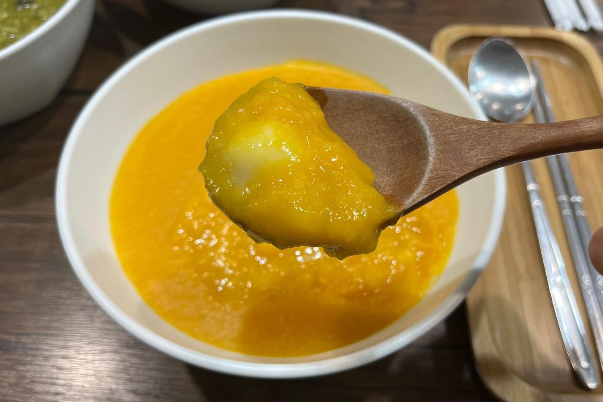 松竹餐廳提供的健康人參果汁，特製於韓式傳統的飲品。