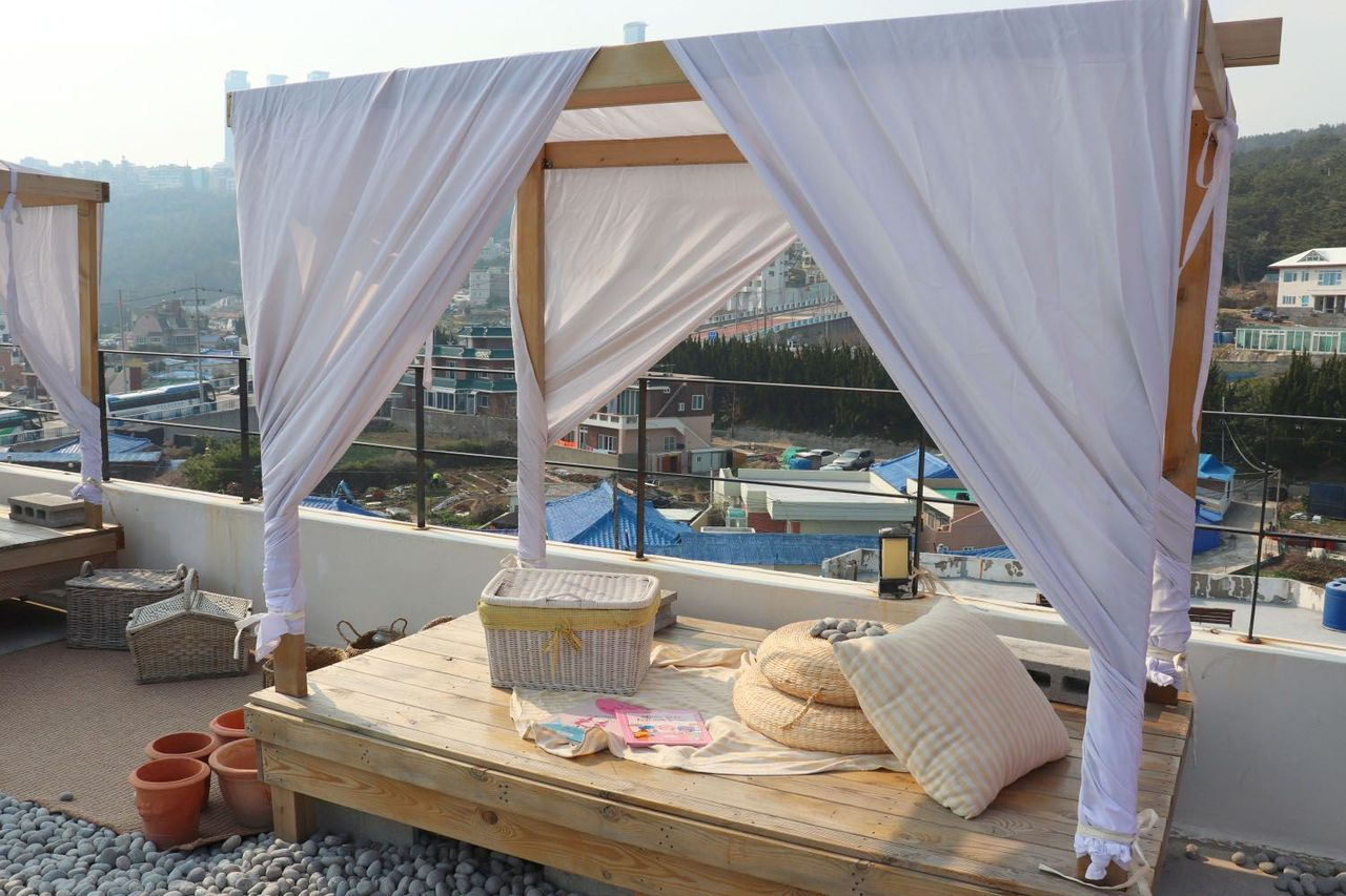 プサンカフェ、ヘウンデカフェ、おしゃれなカフェ、海の見えるカフェ、韓国カフェ、カフェルーフトップ、屋上カフェ、テラスカフェ、デザートカフェ、チョンサポカフェ