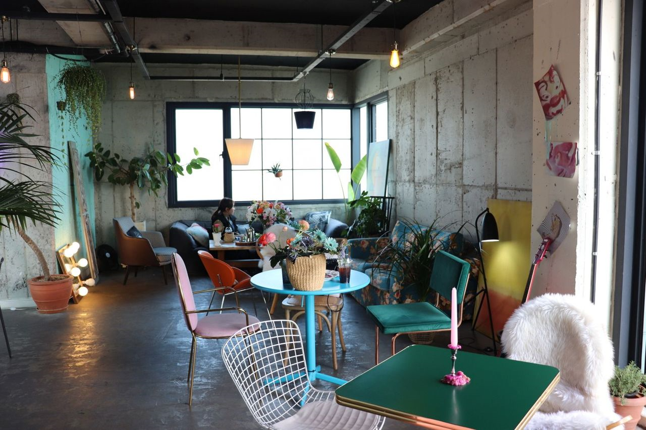 プサンカフェ、ヘウンデカフェ、おしゃれなカフェ、海の見えるカフェ、韓国カフェ、カフェルーフトップ、屋上カフェ、テラスカフェ、デザートカフェ、チョンサポカフェ