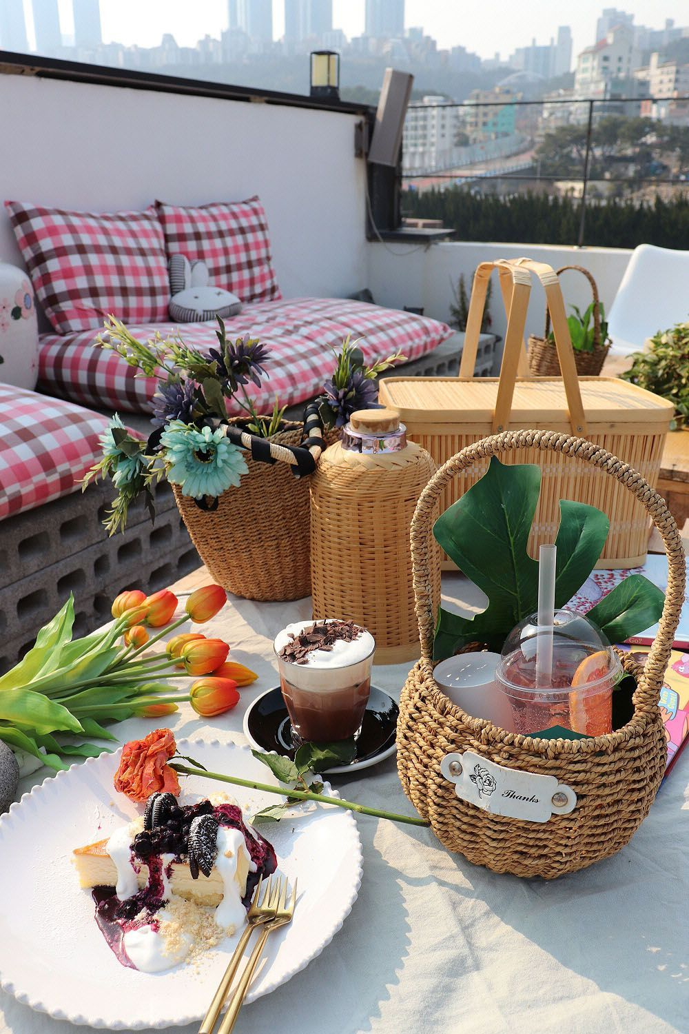 プサンカフェ、ヘウンデカフェ、おしゃれなカフェ、海の見えるカフェ、韓国カフェ、カフェルーフトップ、屋上カフェ、テラスカフェ、デザートカフェ、チョンサポカフェ