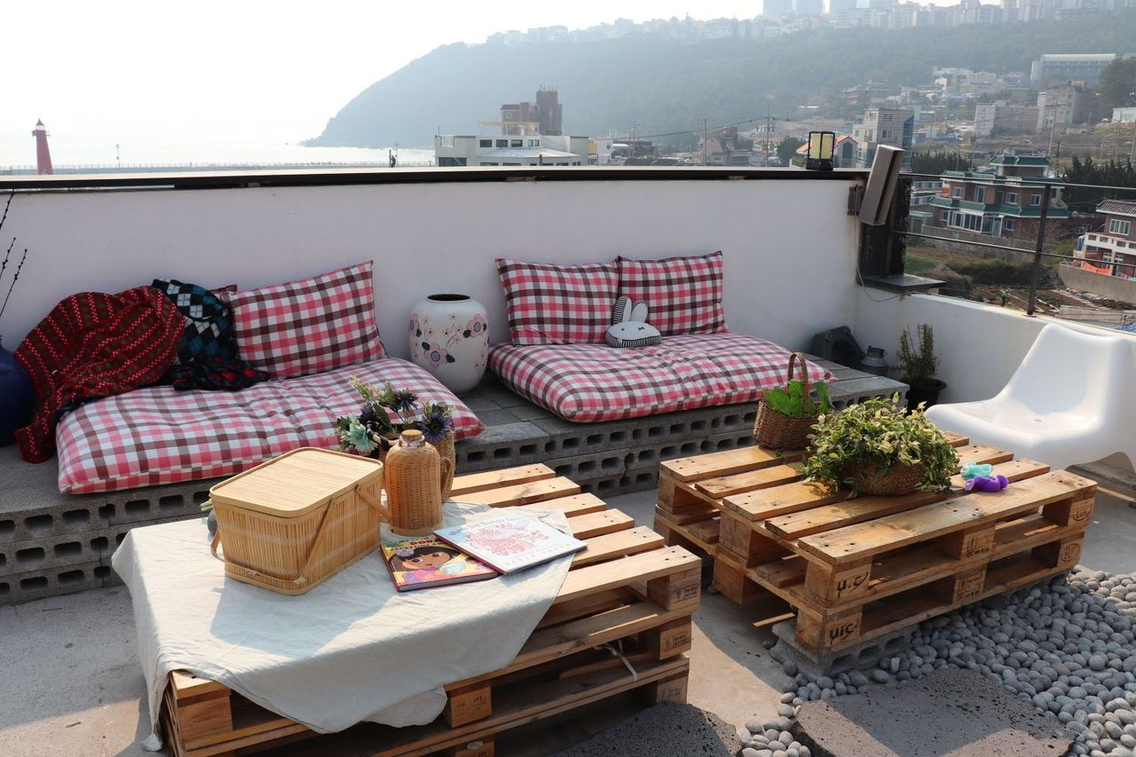 プサンカフェ、ヘウンデカフェ、おしゃれなカフェ、海の見えるカフェ、韓国カフェ、カフェルーフトップ、屋上カフェ、テラスカフェ、デザートカフェ、チョンサポカフェ