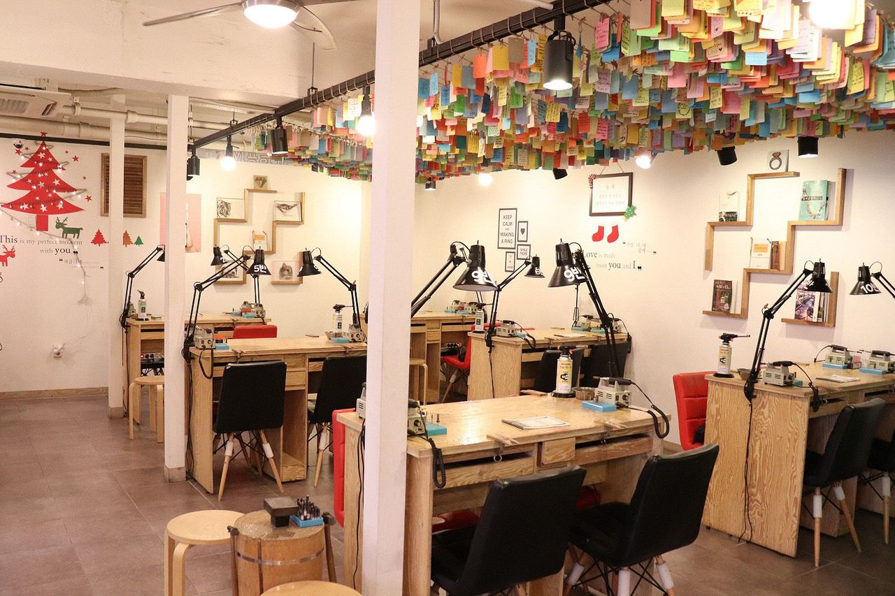 ミョンドン、ホンデ、指輪作り、DIY、指輪、記念品、指輪カフェ、ソウル指輪、ミョンドン指輪、ホンデ指輪、指輪大学、パンジテハク