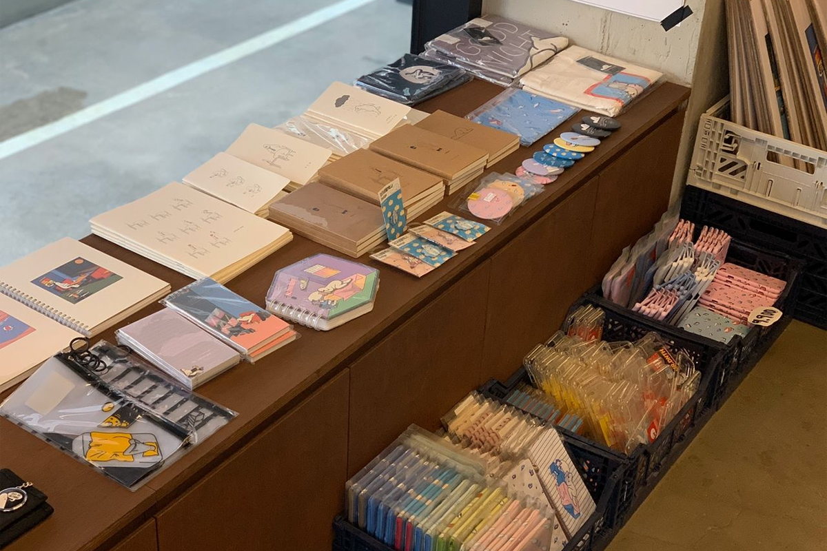 韓國情侶紀念日與特別日記本禮品展示