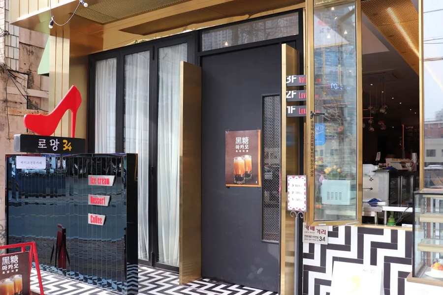 seomyeon busan cafe, roman 34