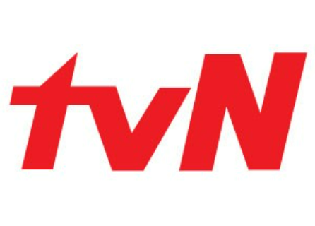 tvNの赤いロゴが表示されている画像