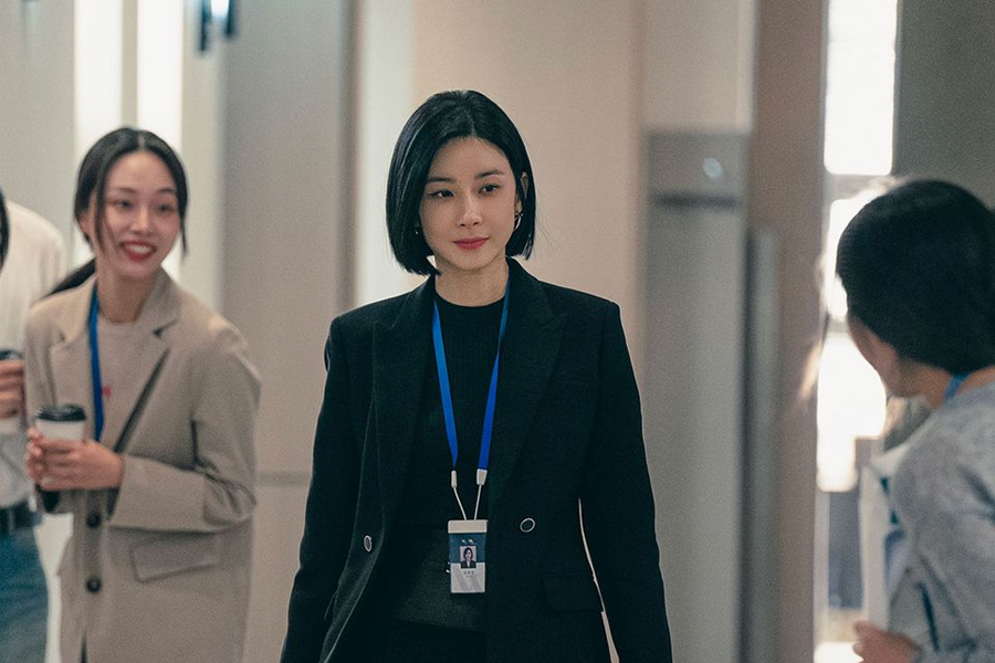 韩剧《代理公司》剧照，这部2023年JTBC电视剧录得最高收视率为16.044%。