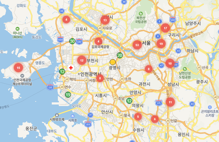 สถานการณ์ไวรัสโคโรนาในเกาหลีอยู่ในระดับรุนแรง! เว็บไซต์/APP ที่ช่วยตรวจสอบและเข้าถึงข้อมูลอัพเดท