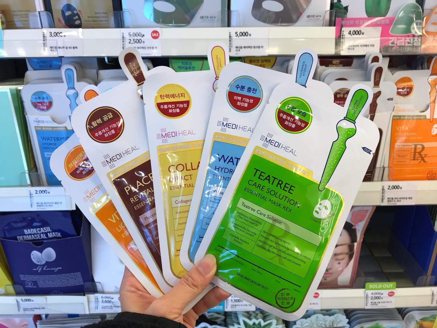 แนะนำแผ่นมาส์กหน้าตัวท็อปของเกาหลี