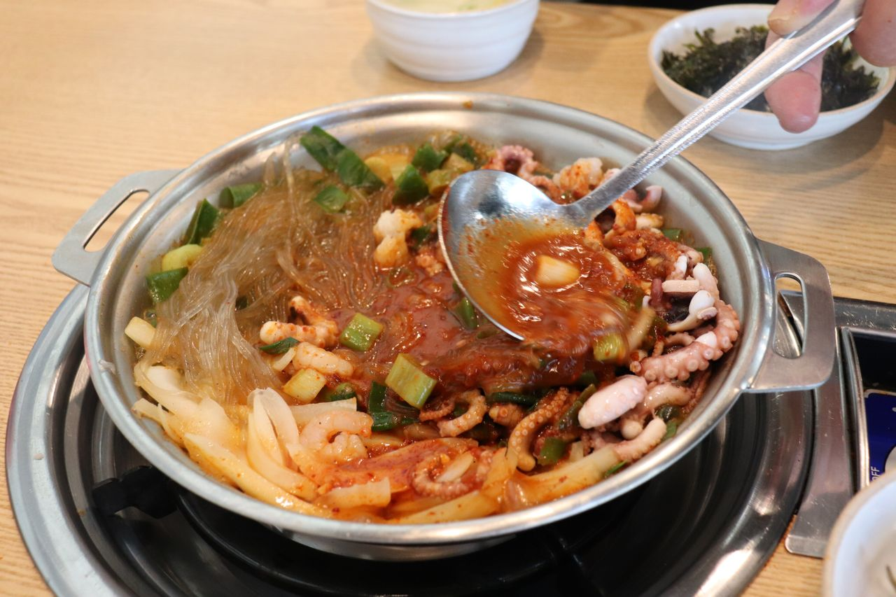 プサン ヘウンデ プサン旅行 ナッコプセ プサン名物 プサン料理 ヘウンデ美味しいお店 プサン美味しいお店