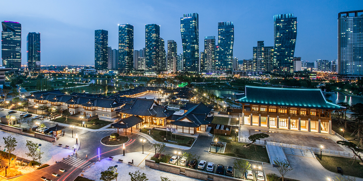 ฉากภายในโรงแรมคยองวอนเจ แอมบาสเดอร์ อินชอน ซีรี่ย์ Crash Landing on You