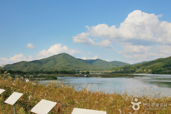 เกาะบิแนที่ใช้ตั้งแคมป์และปิกนิกในซีรี่ย์ Crash Landing on You