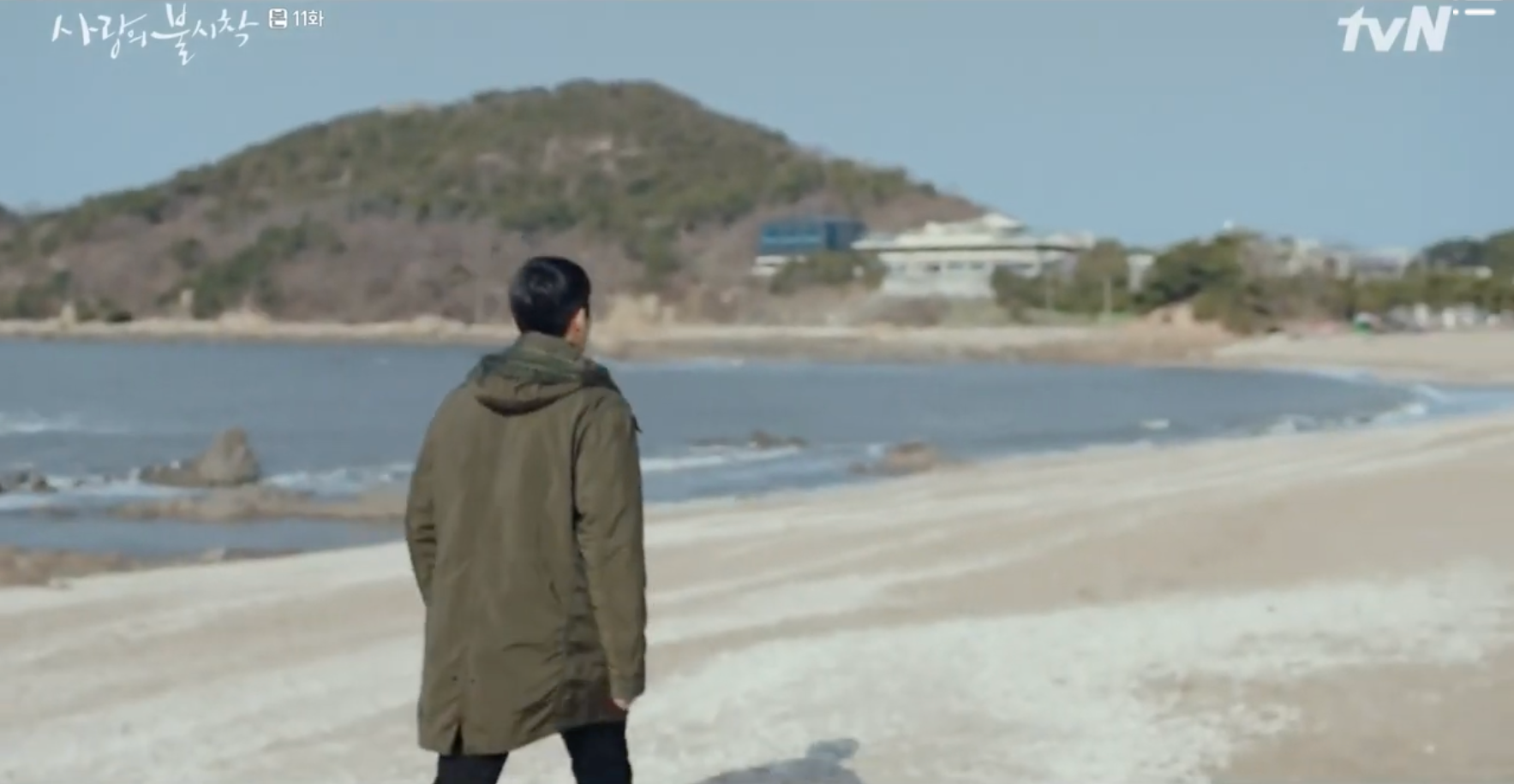 ผู้กองลีจองฮยอกที่ชายหาดซอนนยอ-บาวี อินชอน ซีรี่ย์ Crash Landing on You