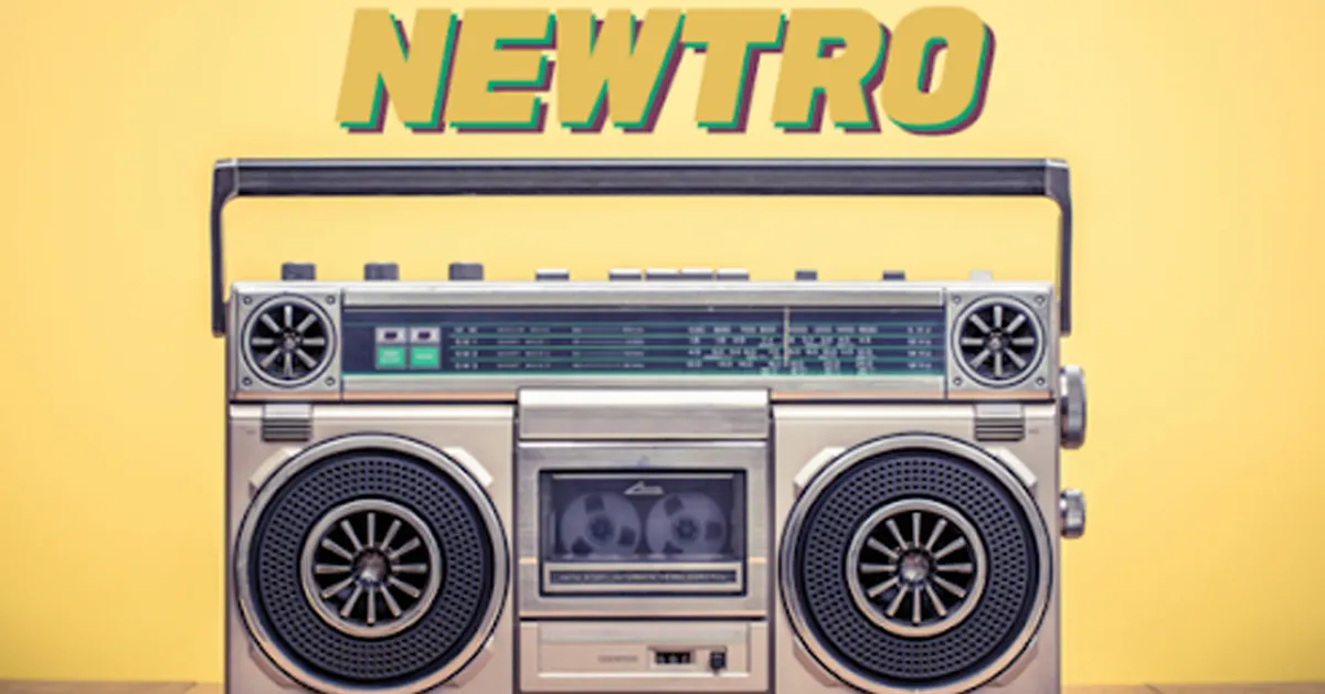 韩国newtro复古风格收音机，现代与怀旧结合的设计元素