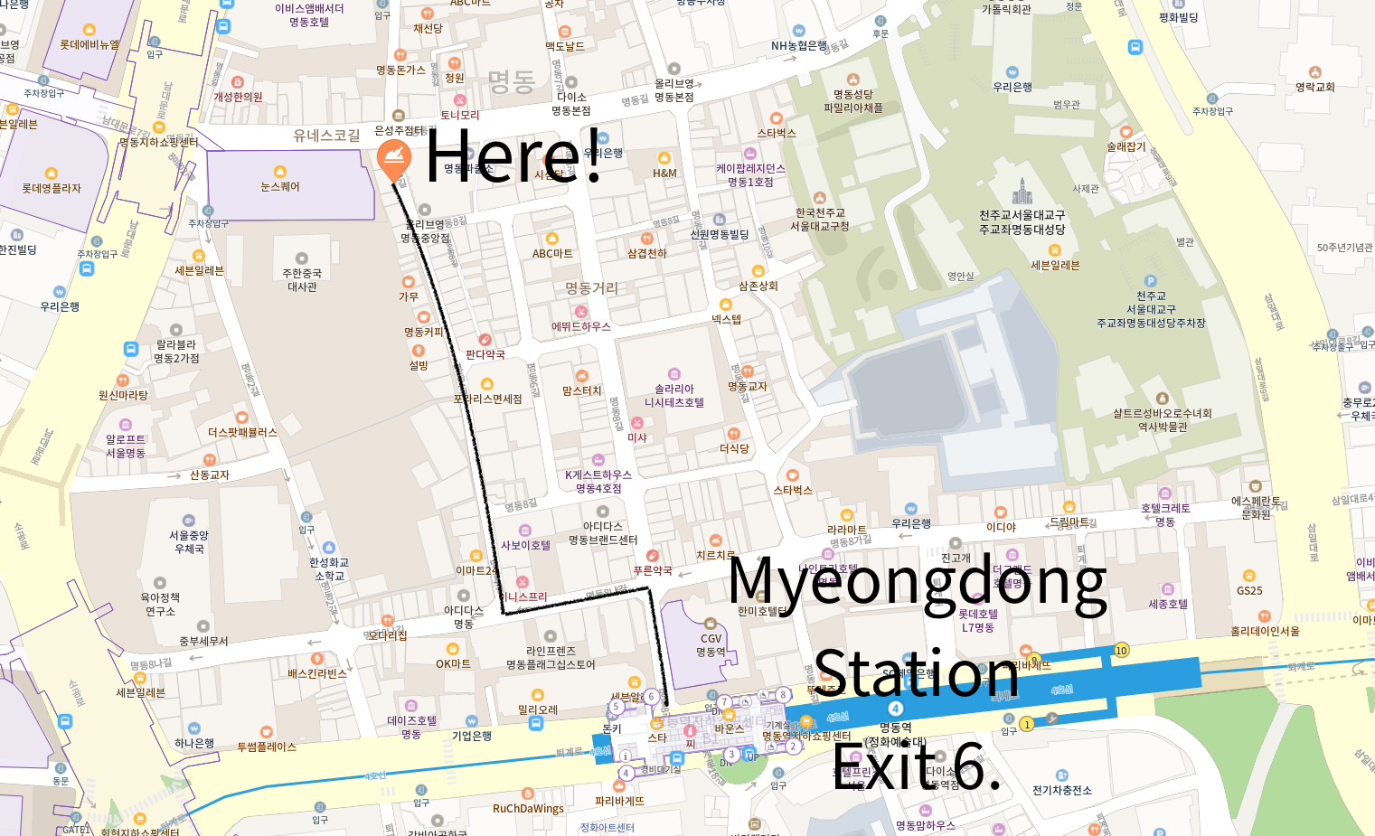 ソウル ソウルチキン チキン 韓国チキン BBQチキン ミョンドン ミョンドン美味しいお店 韓国旅行