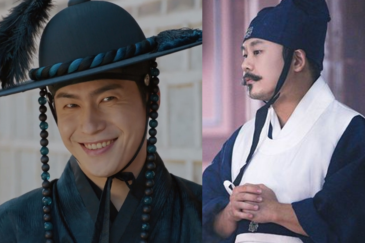 ชายในชุดขุนนางเกาหลีในซีรี่ส์ประวัติศาสตร์เกาหลี