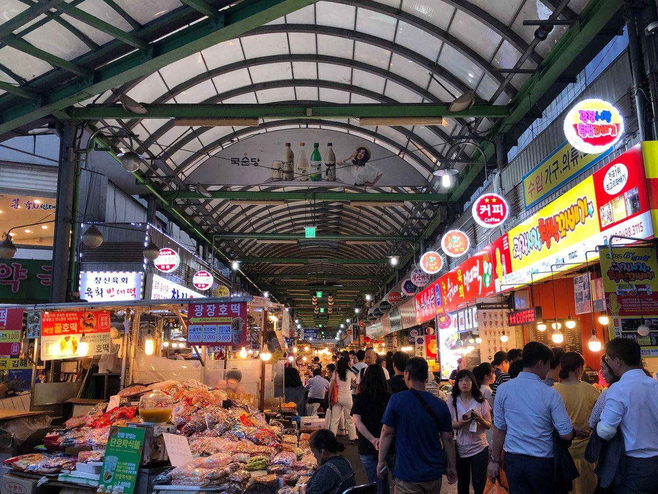 韓国、旅行、韓国市場、ソウル市場
