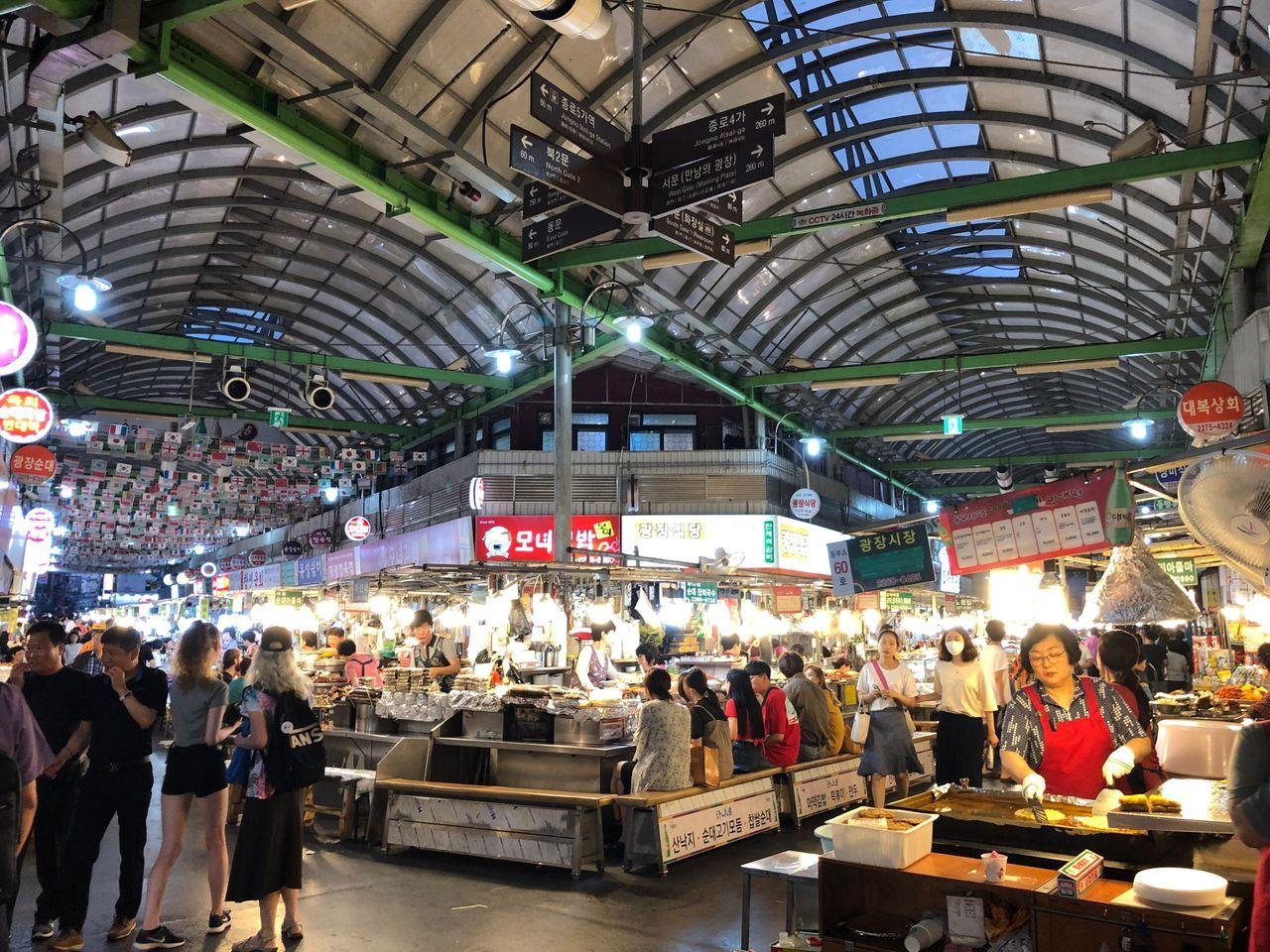 韓国、旅行、韓国市場、ソウル市場