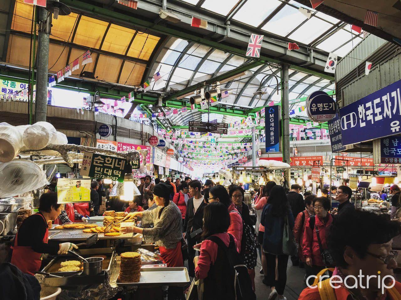 韓国、旅行、韓国市場、ソウル市場