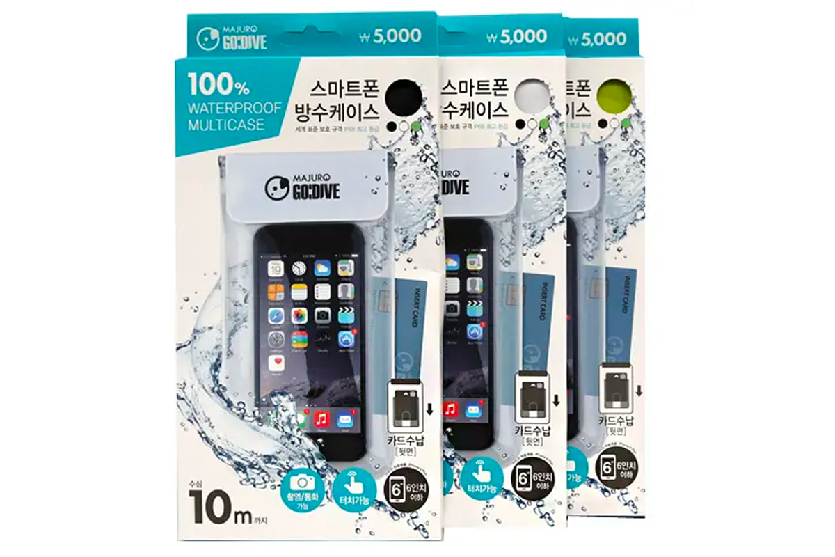 韓國Daiso 手機防水套