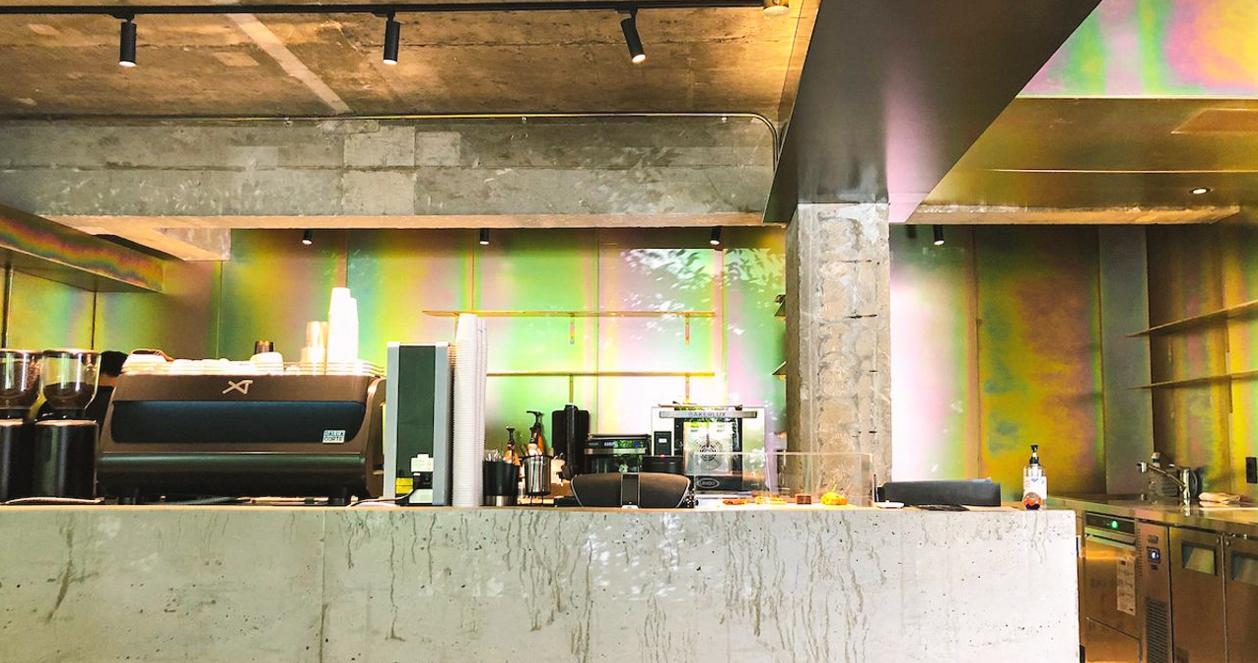 khu quầy bar Quán cafe của Winner Song Mino Osechill 