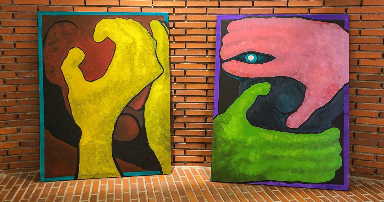 Tranh tại Quán cafe của Winner Song Mino Osechill 