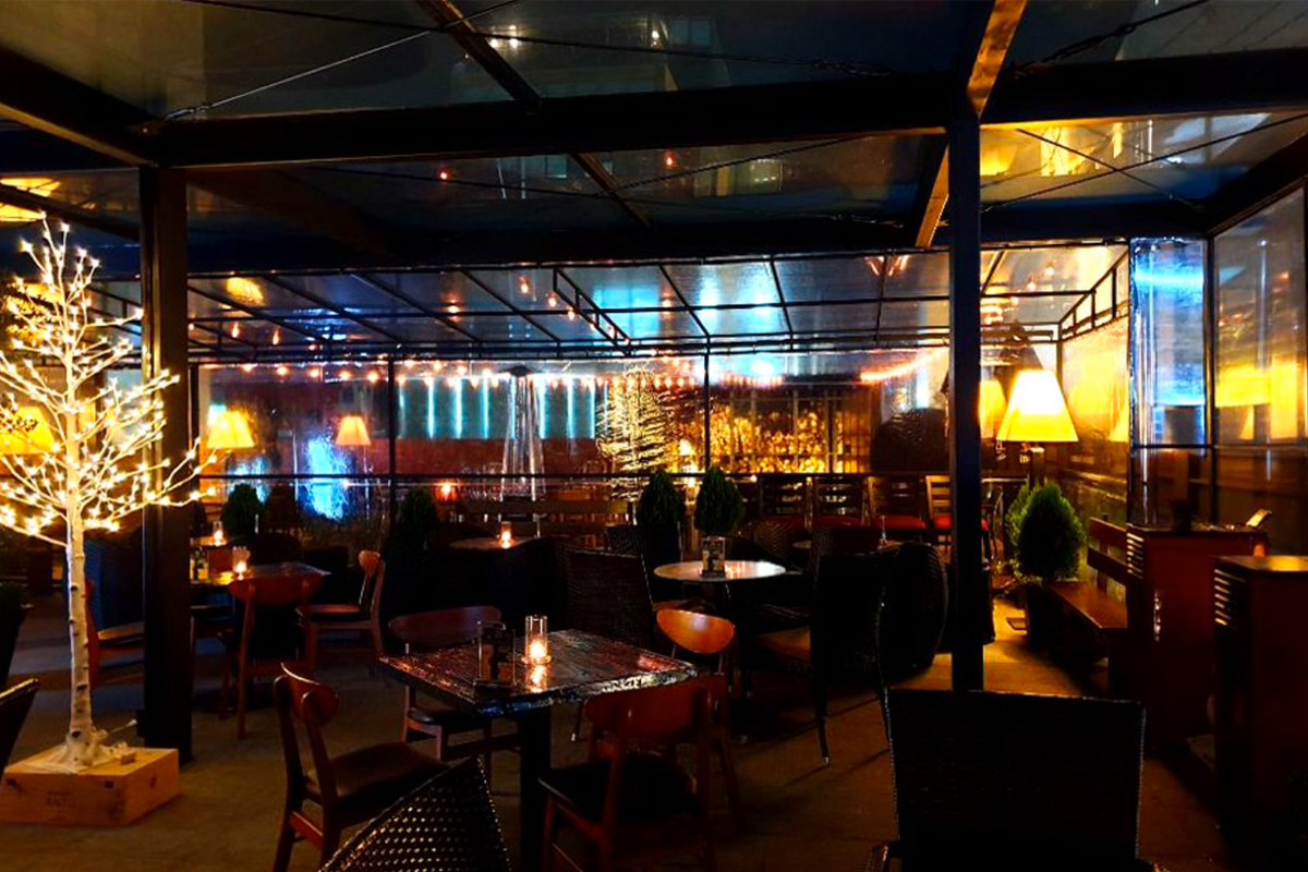 서울 Goshen의 내부 인테리어과 저녁 분위기