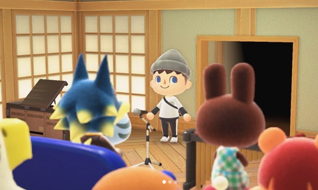 ACNH角色穿戴韓風服飾示範