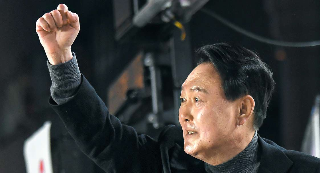 尹錫悅宣佈當選第20任韓國總統的時間是選舉日隔天凌晨。