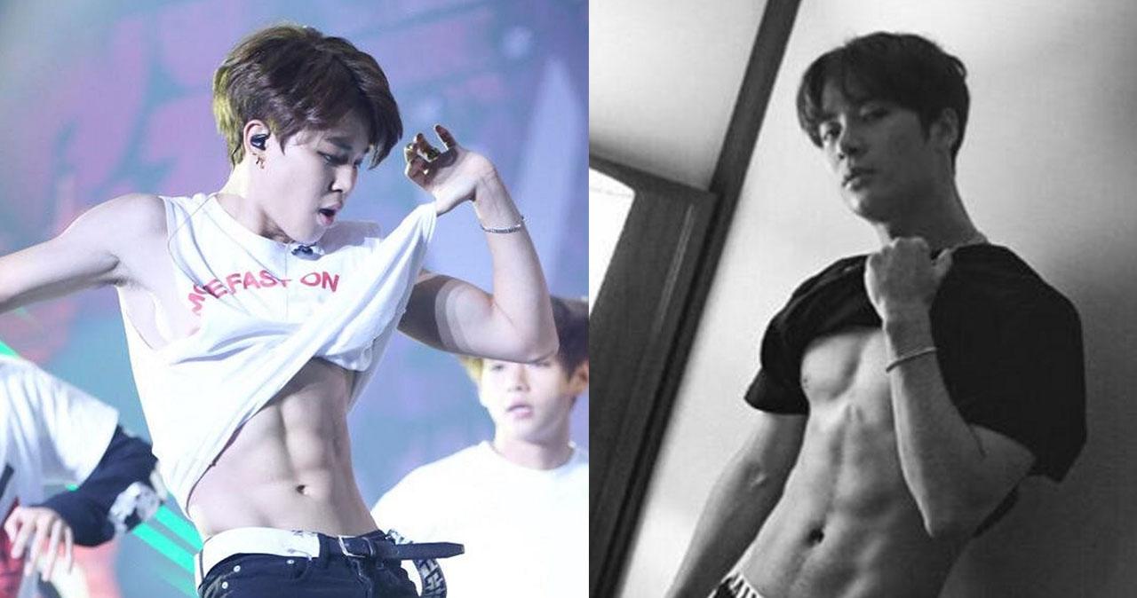 10 idoli con addominali scolpiti