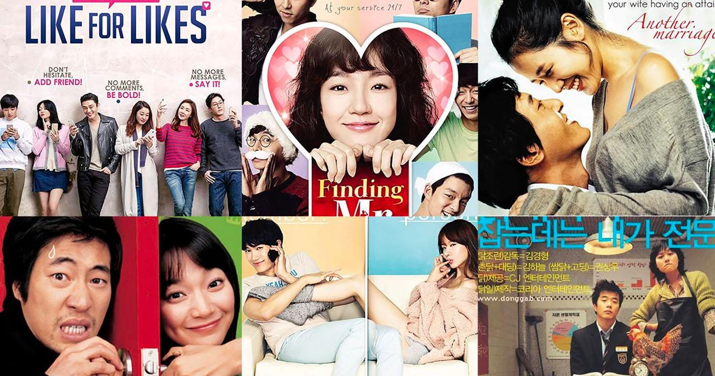 ภาพโปสเตอร์หนังโรแมนติกคอมเมดี้ของ Netflix ที่มีการเบลอใบหน้าของนักแสดงในบางส่วน