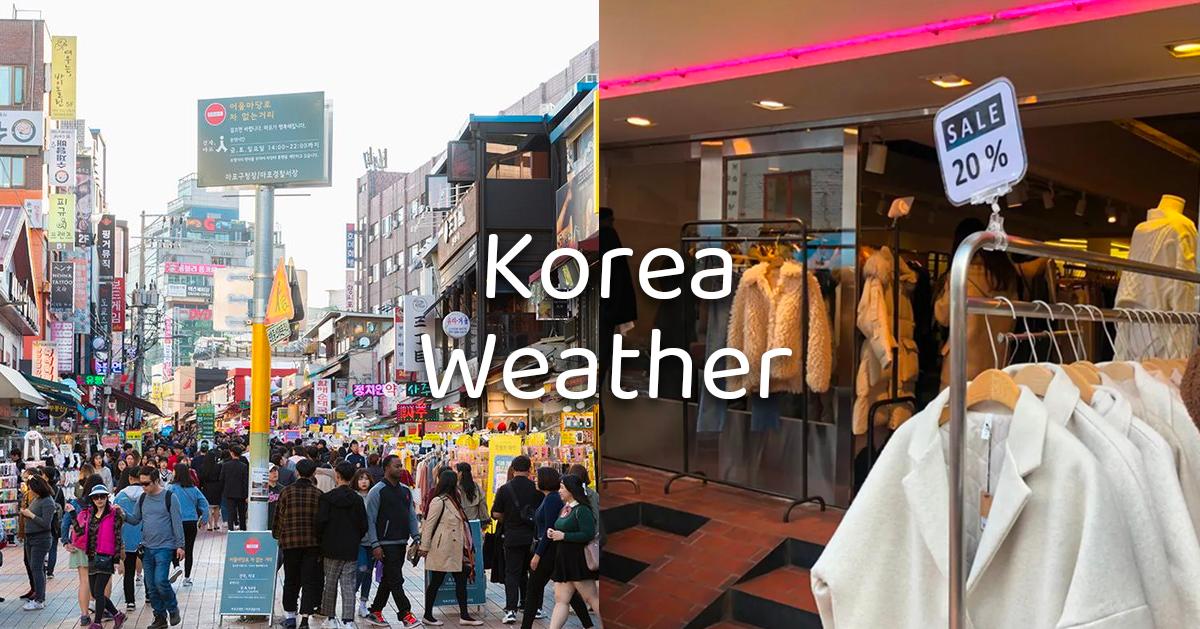 2024韓國天氣/服裝穿著懶人包
