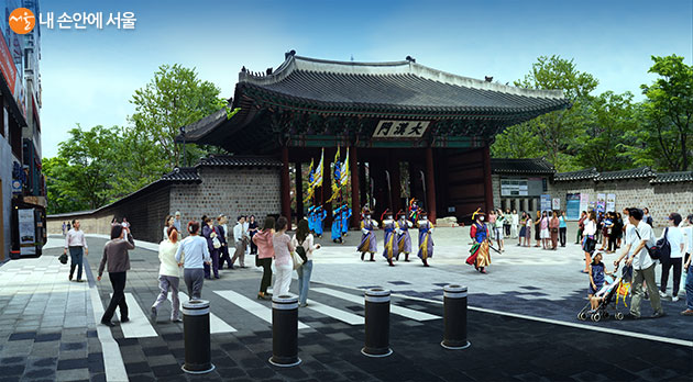 以后唔洗再转车啦！新起「步行路」连接光化门同首尔站！睇完韩国历史直接去shopping超方便！