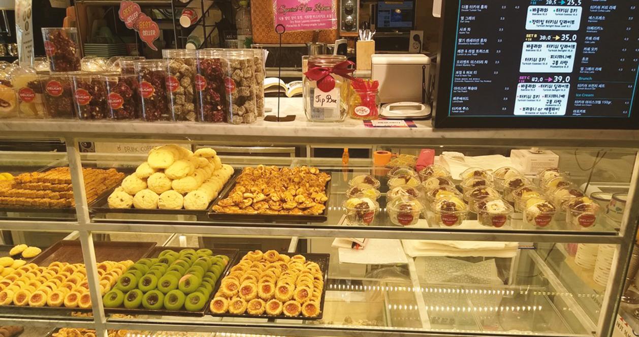 Kervan Bakery | Thánh địa đồ tráng miệng và trà truyền thống Thổ Nhĩ Kỳ tại Itaewon